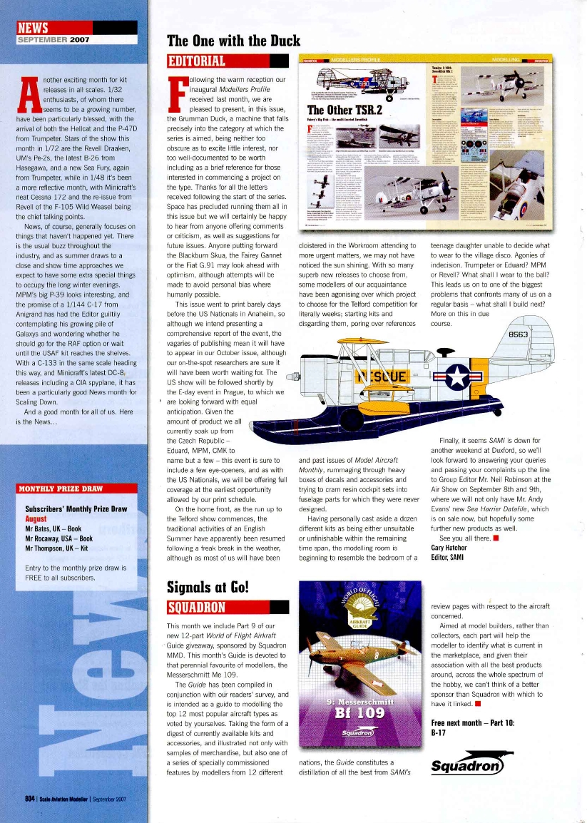 Scale Aviation Modeller International 2007-09